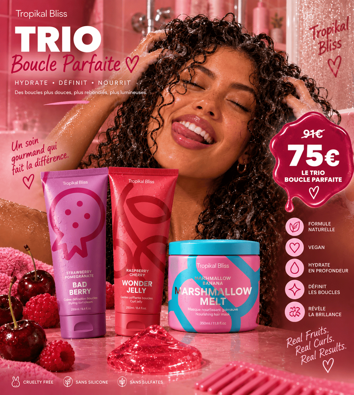 Trio Boucles parfaites